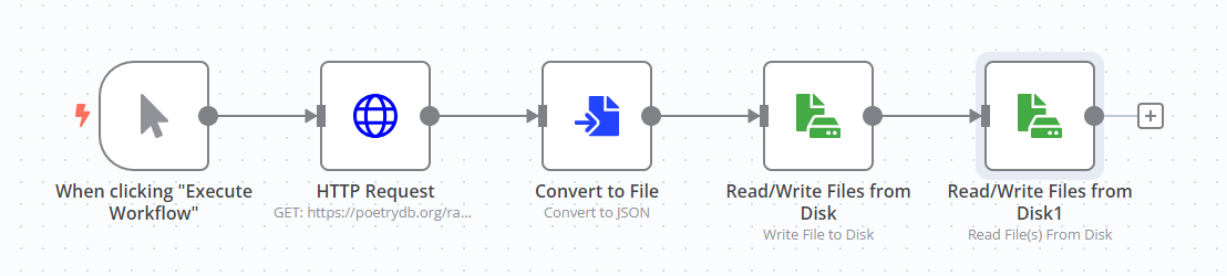 JSON을 이진 데이터로 이동하는 워크플로우